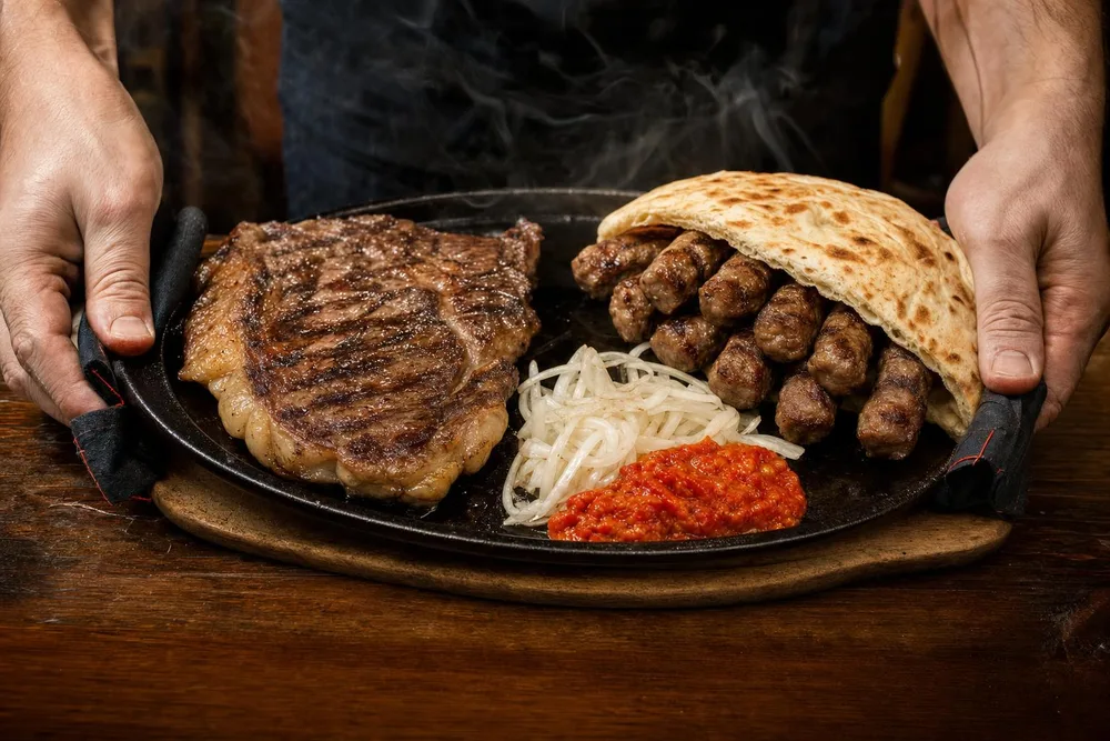 Steaks and Sarajevo Cevapi